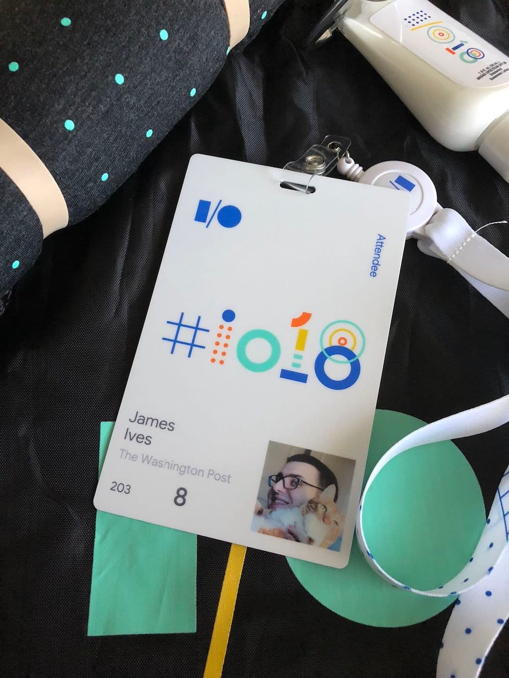 Google IO Badge