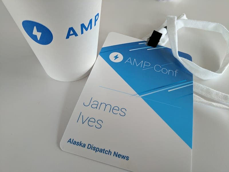 AMP Conf Badge