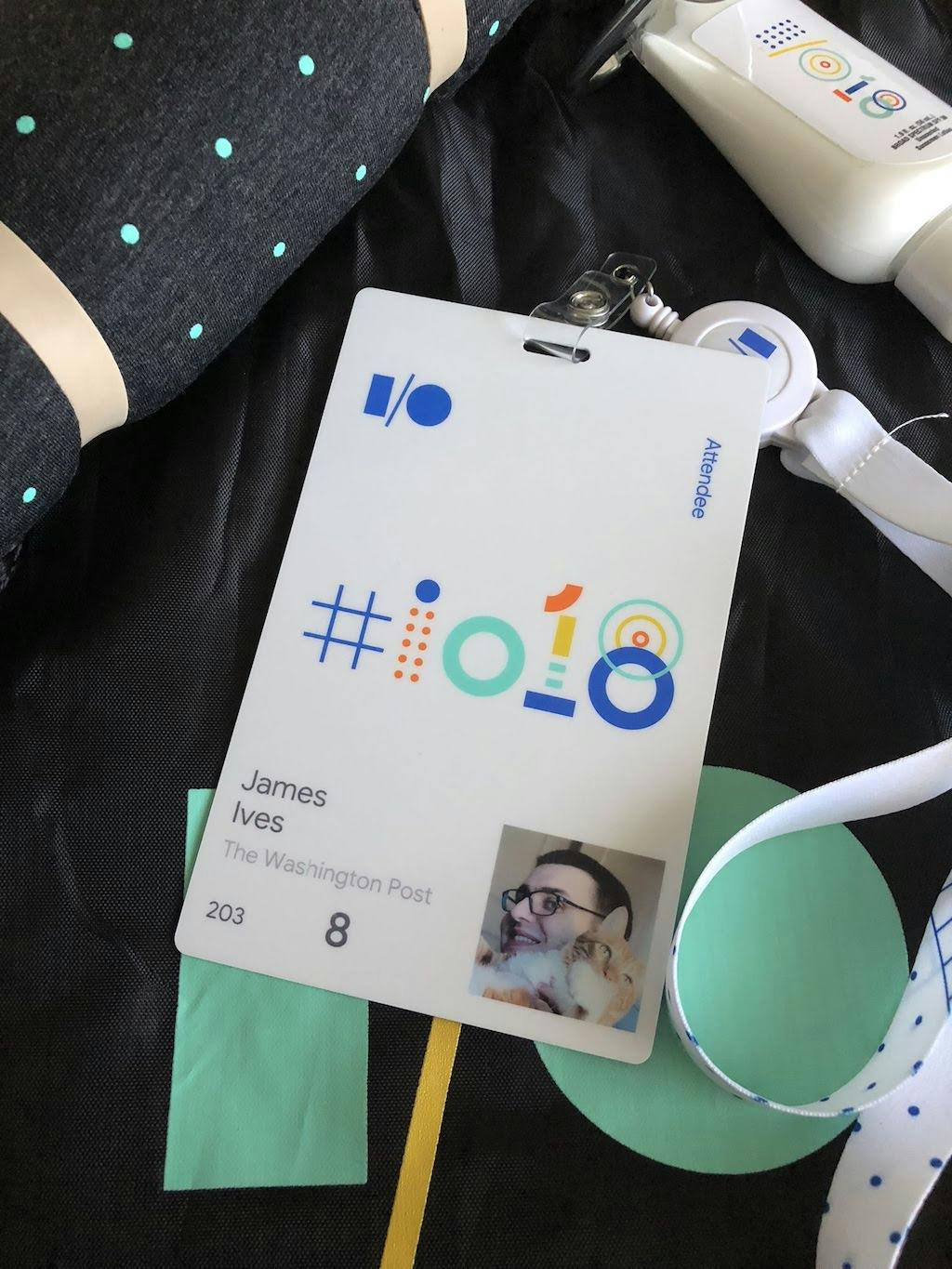 Google IO Badge