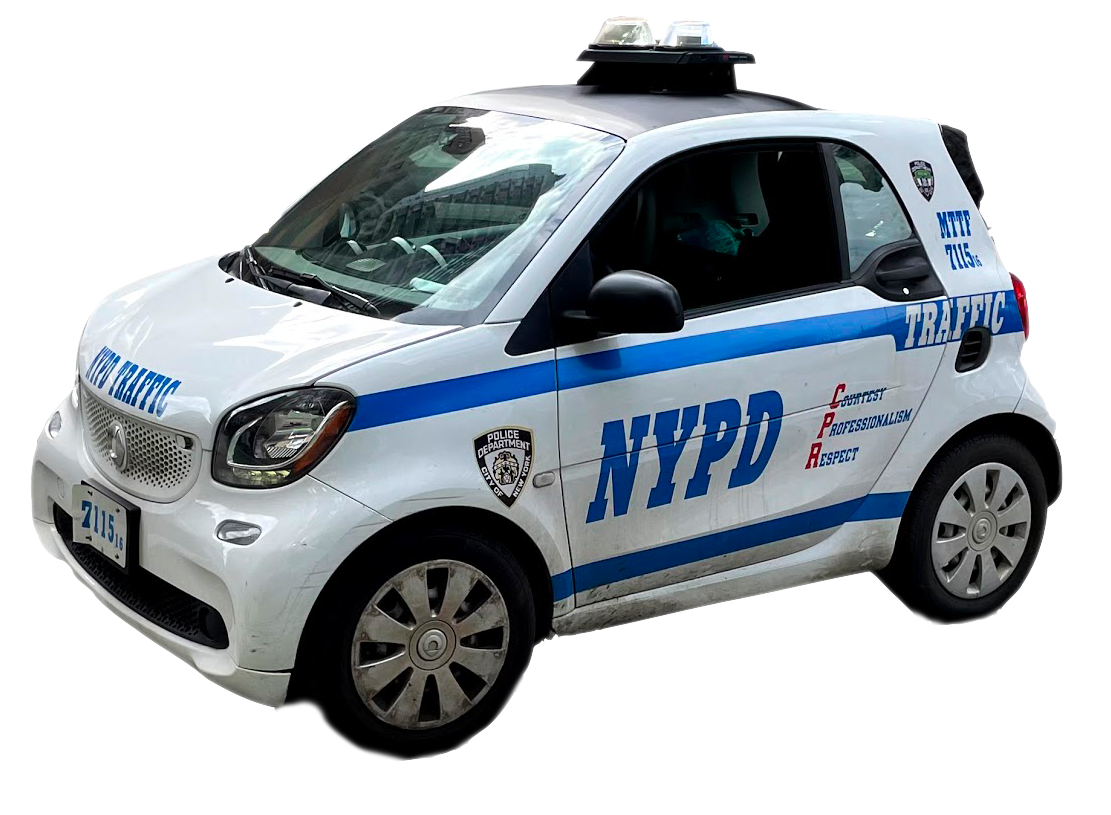 New York City Police Car (Smart Car)